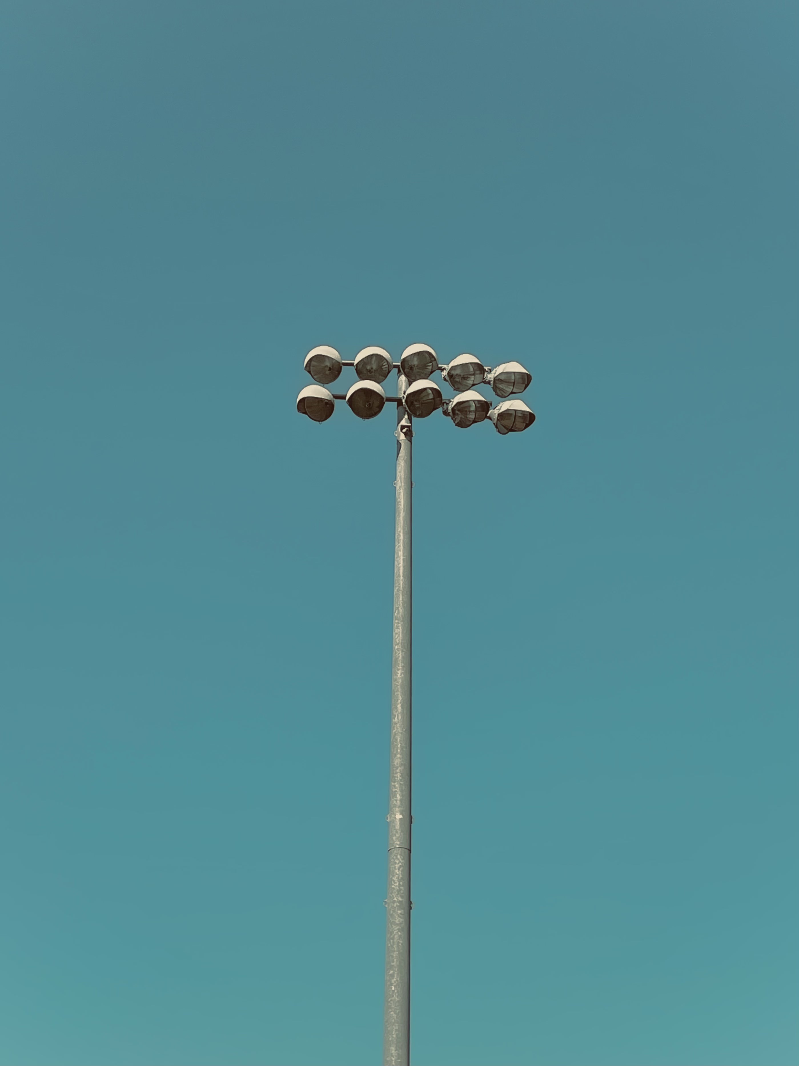 Retro light pole photography by Tina Xing