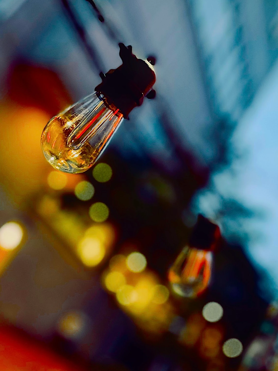 lightbulbs with an iPhone, by Tina Xing photography
