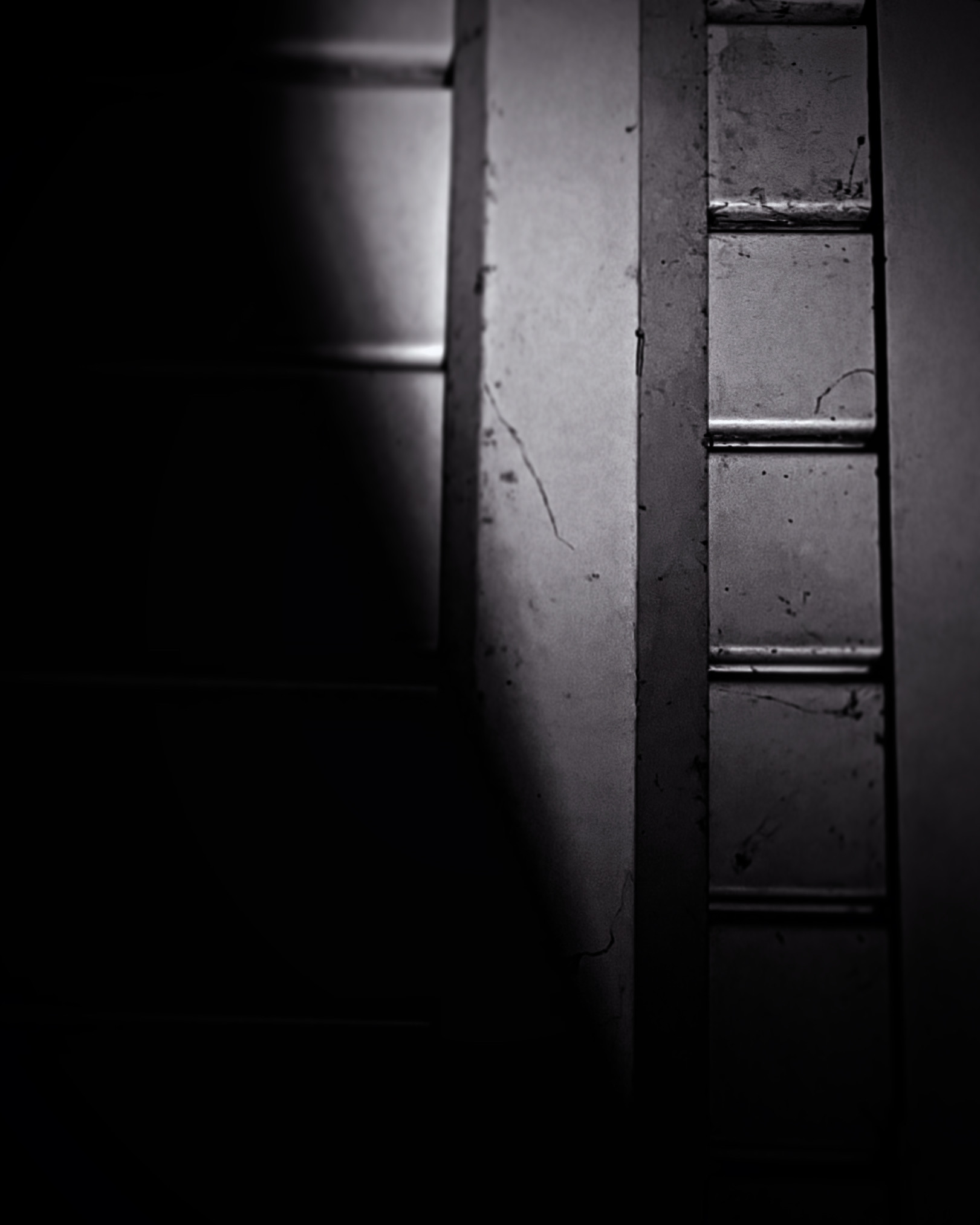 House shadows, photographed by Tina Xing