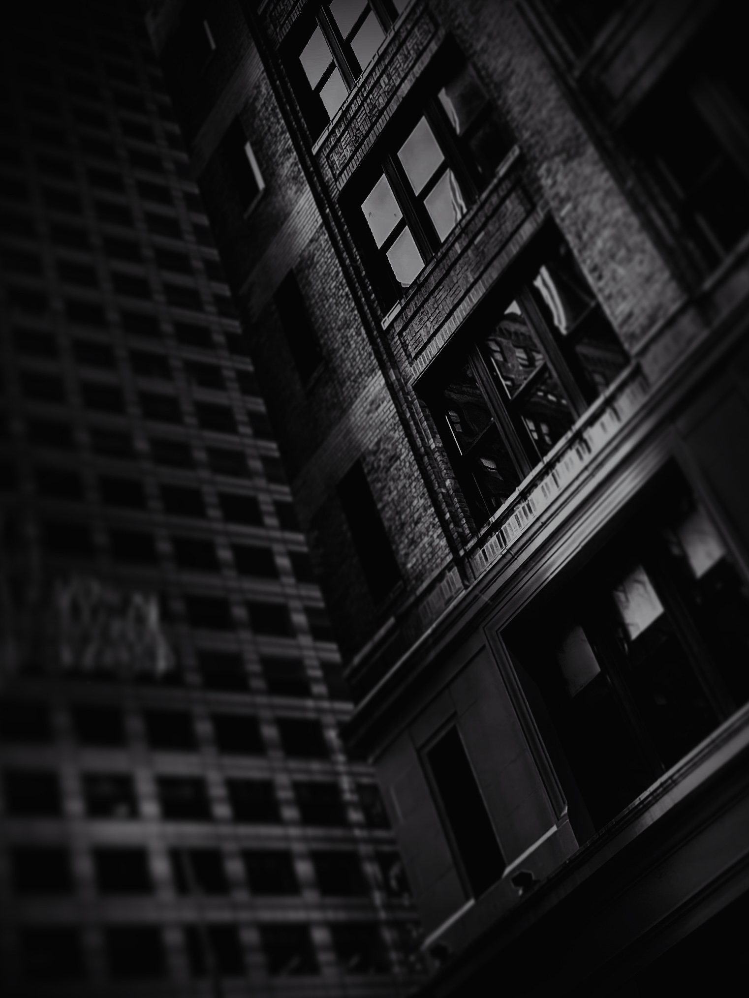 NYC building in August 2024, photographed by Tina Xing