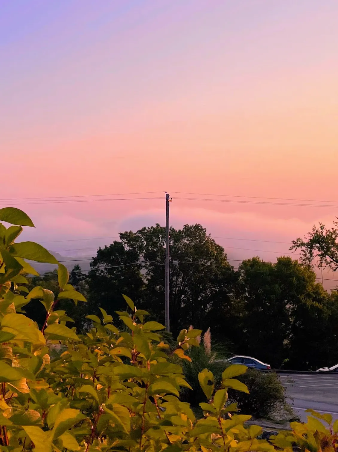 Dramatic shot of sunrise with an iPhone, by Tina Xing photography