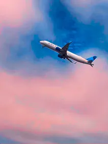 Dramatic shot of airplane with an iPhone, by Tina Xing photography