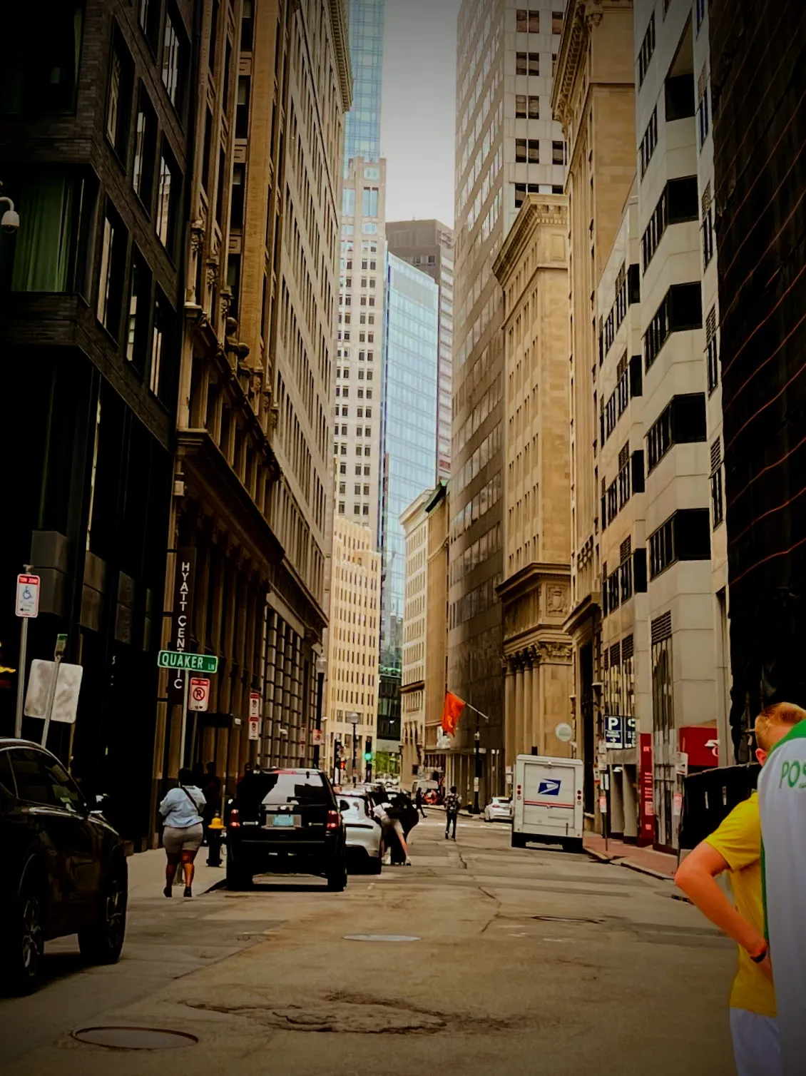 Dramatic shot of Boston City with iPhone, by Tina Xing photography