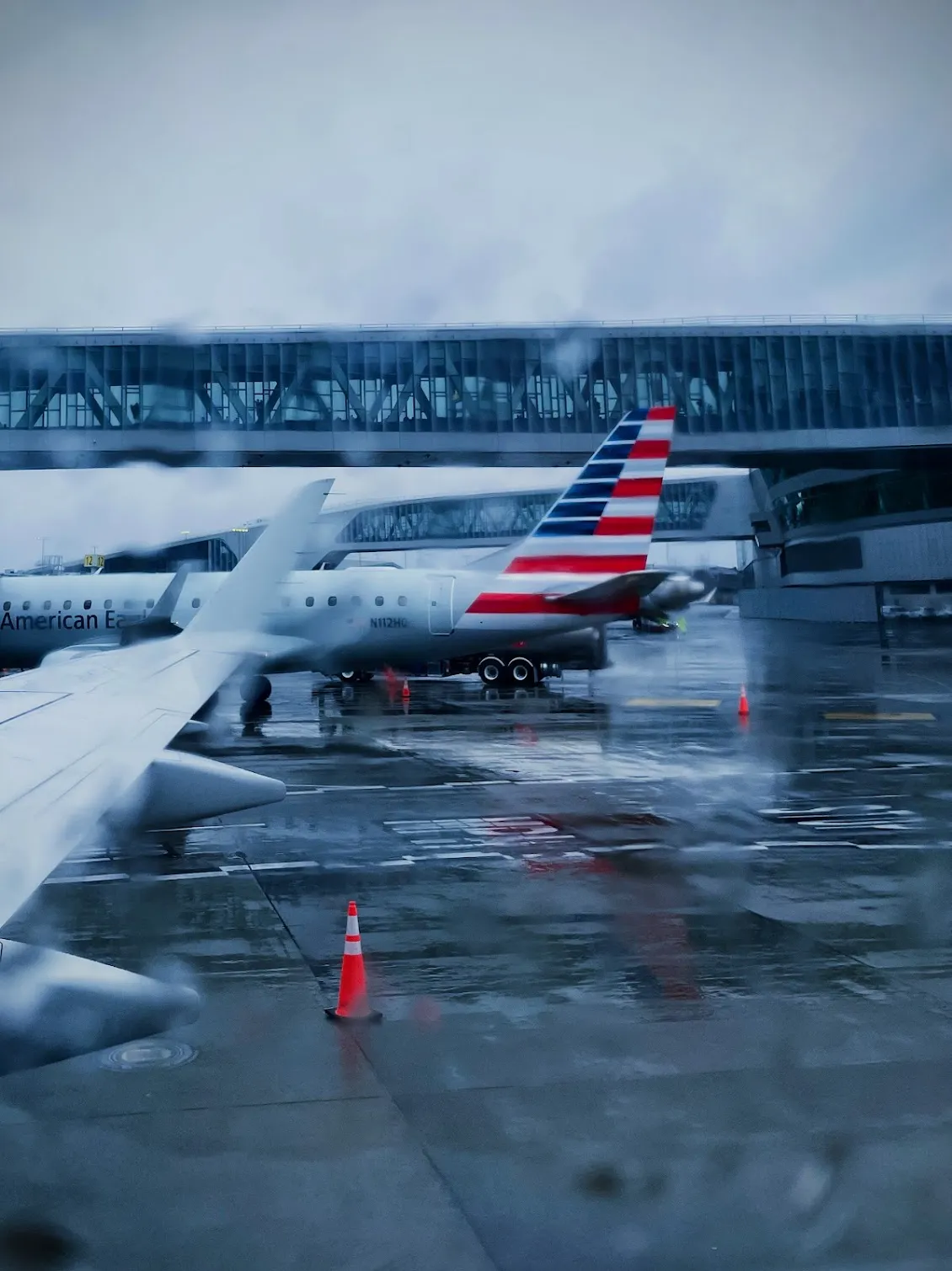Dramatic shot of plane with iPhone, by Tina Xing photography